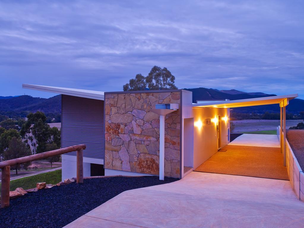 Panoramia Villas Myrtleford Exterior foto